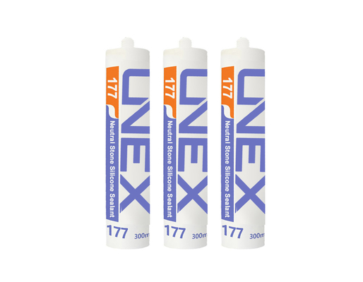 UNEX 177 بهترین قیمت درزگیر سیلیکون بتن خنثی، چسب ژل سیلیکون برای سنگ مرمر